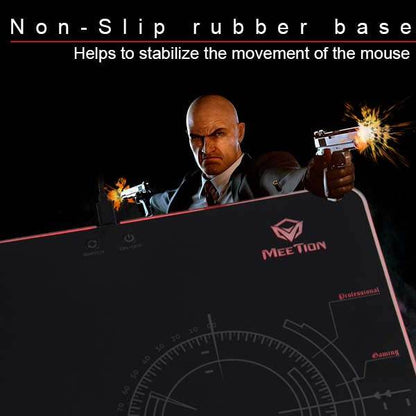 Meetion MT-P010 RGB Gaming Mouse Pad - Meetion Australia