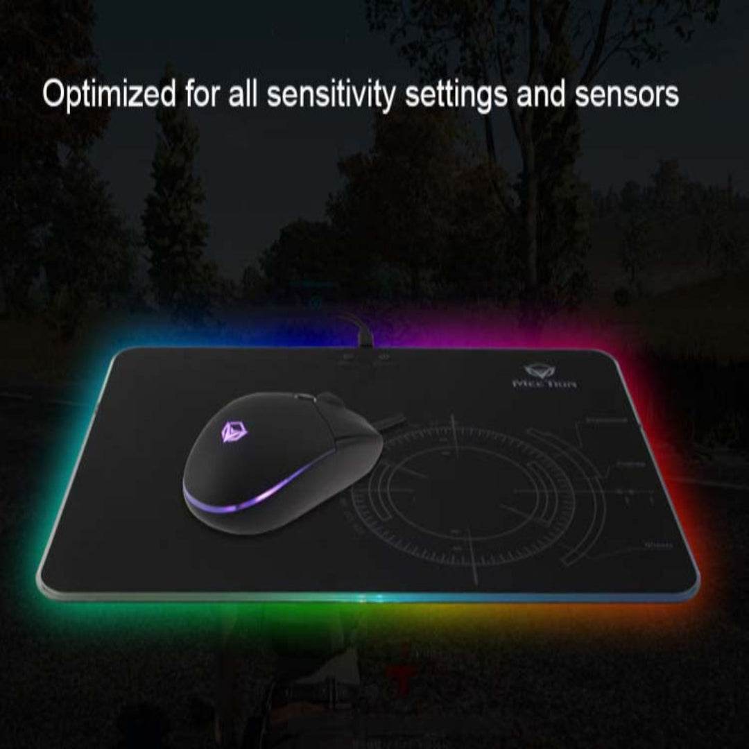 Meetion MT-P010 RGB Gaming Mouse Pad - Meetion Australia