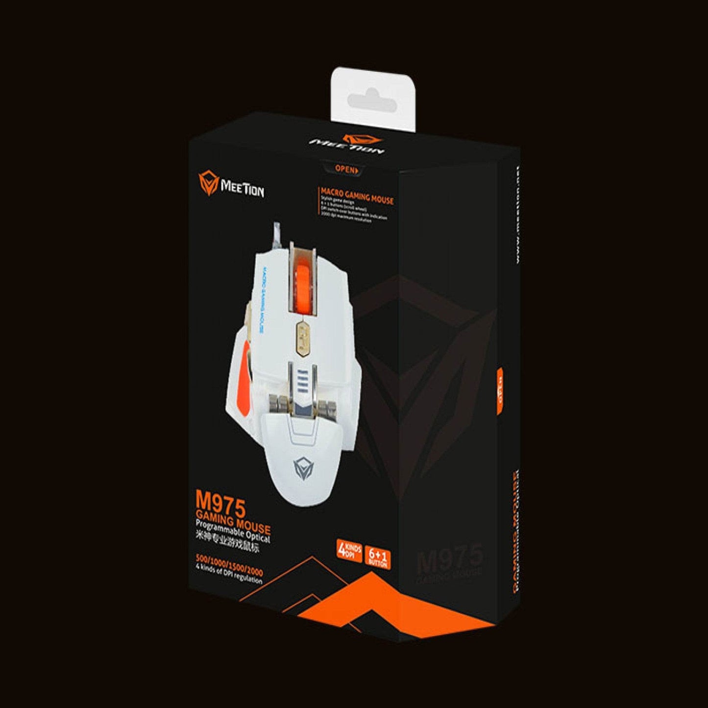 Meetion M975 Corded Gaming Mouse - Meetion Australia
