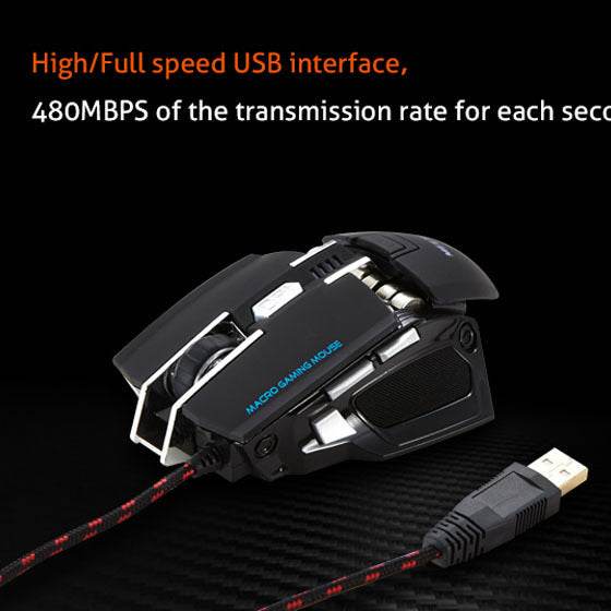 Meetion M975 Corded Gaming Mouse - Meetion Australia