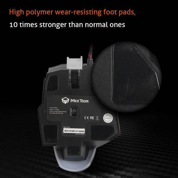 Meetion M975 Corded Gaming Mouse - Meetion Australia