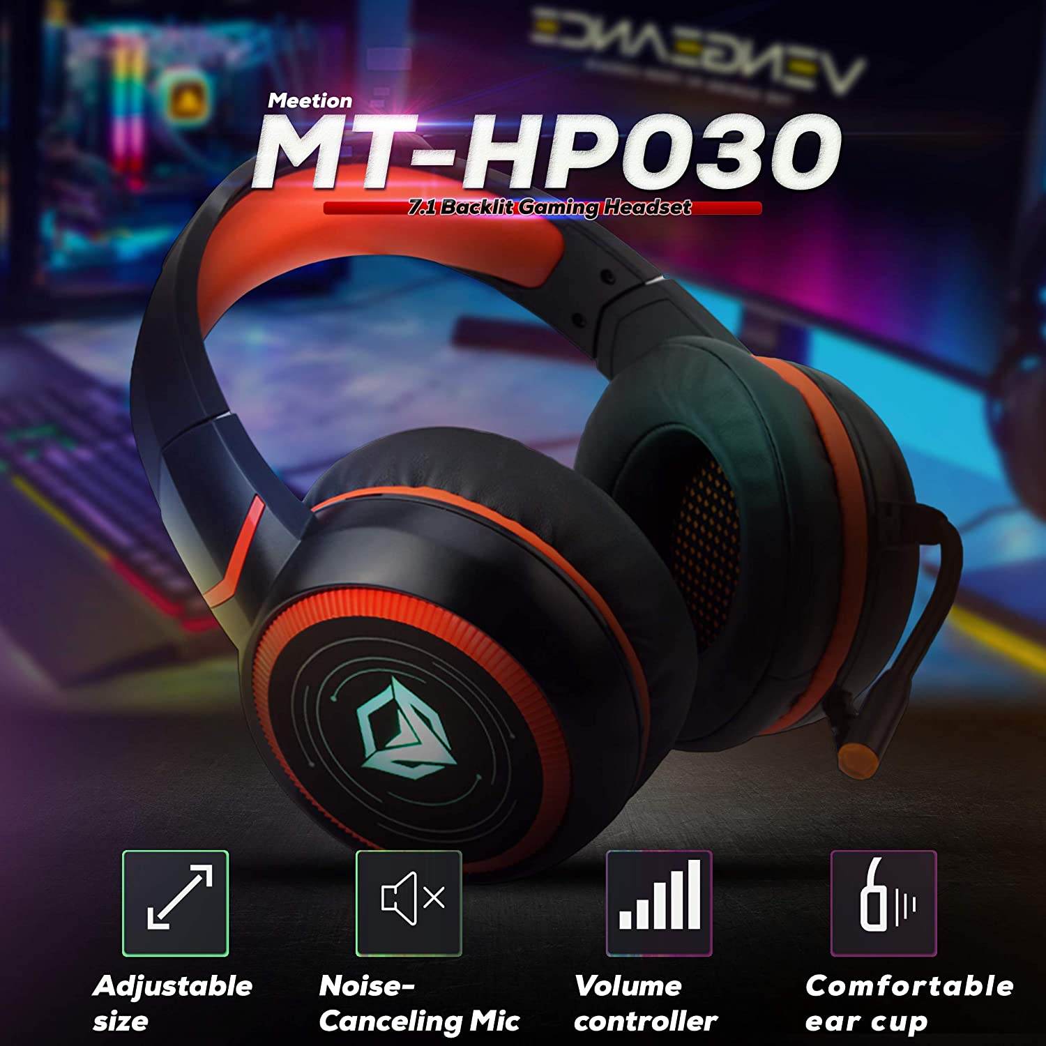 Meetion HP030 HIFI 7.1 Gaming Headset - Meetion Australia