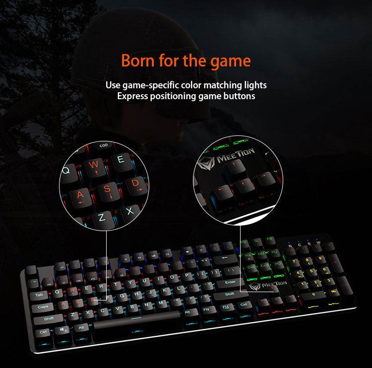 Meetion MK007 Mechanical Gaming Keyboard - Meetion Australia